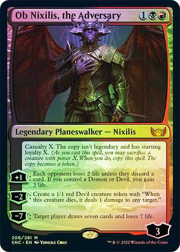 Ob Nixilis, The Adversary [foil] #206 Prices 