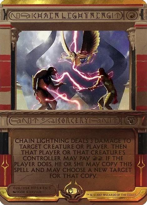 Chain Lightning #26 Magic Amonkhet