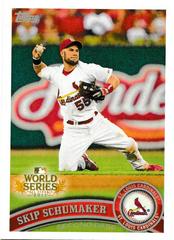 Skip Schumaker Baseball Cards 2011 Topps World Series Champions Cardinals Prices
