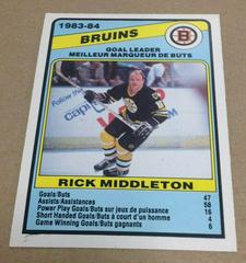 Rick Middleton Hockey Cards 1984 O-Pee-Chee Prices