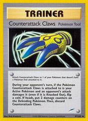 Counterattack Claws #97 Pokemon Neo Destiny Prices
