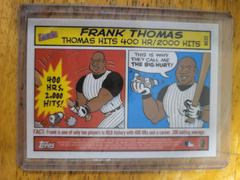 Frank Thomas #BC22 Baseball Cards 2004 Bazooka Comics Prices