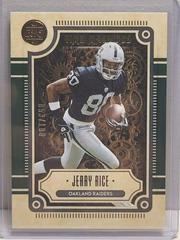 Jerry Rice [Green] Football Cards 2022 Panini Legacy Prices