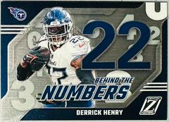 Derrick Henry #7 Football Cards 2023 Panini Zenith Behind the Numbers Prices