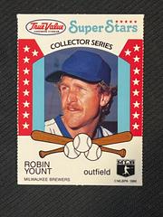 Robin Yount #11 Baseball Cards 1986 True Value Perforated Prices