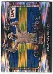 Khamzat Chimaev [Flash] Ufc Cards 2022 Panini Select UFC Global Icons Prices