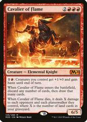 Cavalier of Flame [Foil] Magic Core Set 2020 Prices