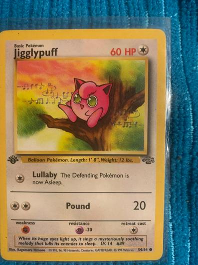 Jigglypuff [1st Edition] #54 photo