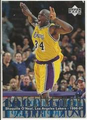 Shaquille O'Neal #320 Basketball Cards 1997 Upper Deck Prices