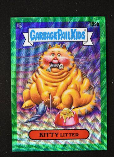 KITTY LITTER [Green Wave] #159b 2021 Garbage Pail Kids Chrome