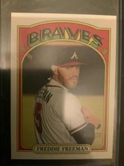 Freddie Freeman Baseball Cards 2021 Topps Heritage 1972 Oversized Boxloaders Prices
