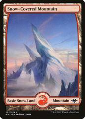 Snow-Covered Mountain [Foil] Magic Modern Horizons Prices