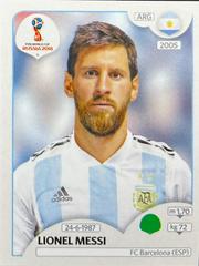 Lionel Messi [Pink Back] #276 Soccer Cards 2018 Panini World Cup Stickers Prices