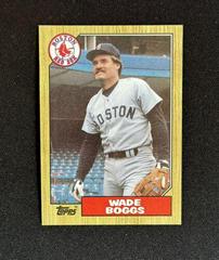 Wade Boggs Baseball Cards 1987 Topps Prices