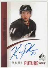 Kyle Palmieri [Autograph] Hockey Cards 2010 SP Authentic Prices
