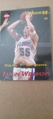Reverse | Stephon Marbury/Jason Williams [Thick] Basketball Cards 1998 Collectors Edge Impulse