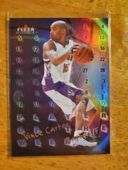 Vince Carter #3 Basketball Cards 2000 Fleer Mystique Player of the Week Prices