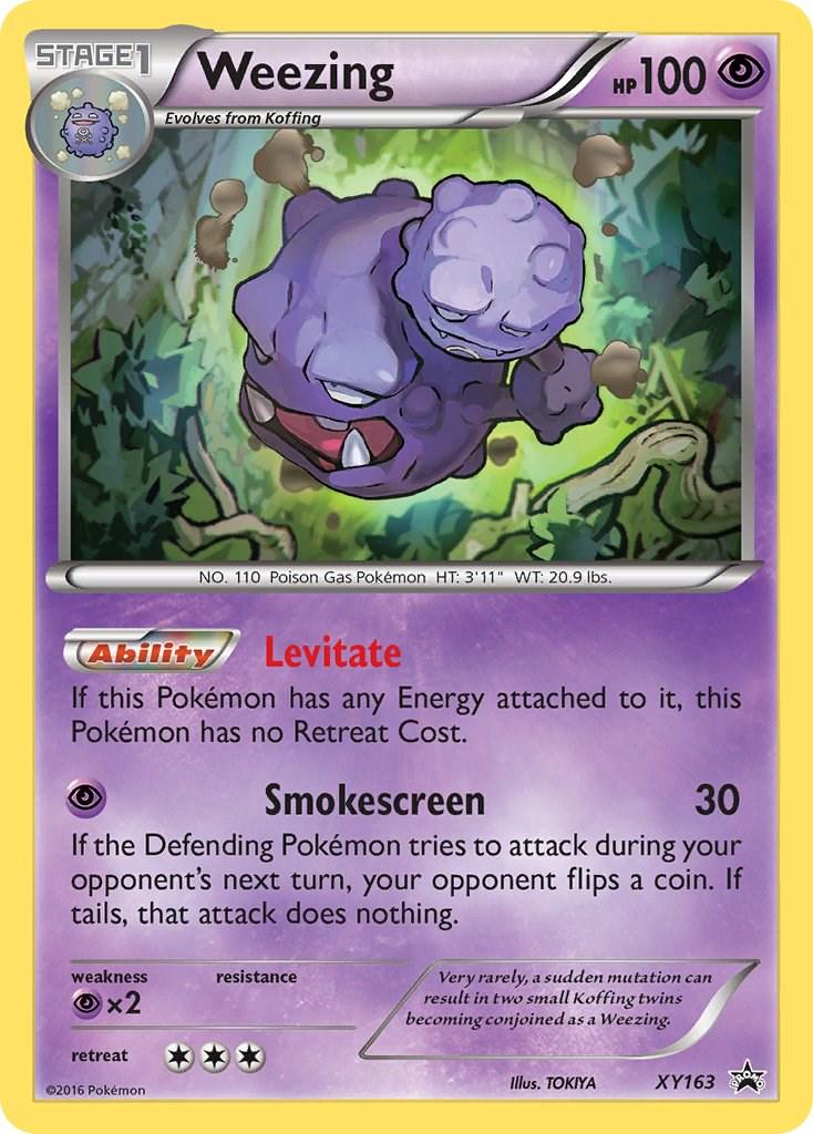 Weezing #XY163 Pokemon Promo