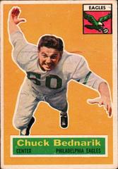Chuck Bednarik #28 Football Cards 1956 Topps Prices