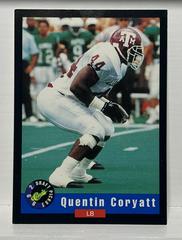 Quentin Coryatt #3 Football Cards 1992 Classic Draft Picks Prices