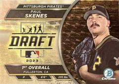 Paul Skenes [Superfractor] #BDN-7 Baseball Cards 2023 Bowman Draft Night Prices