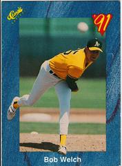Bob Welch #T76 Baseball Cards 1991 Classic Prices