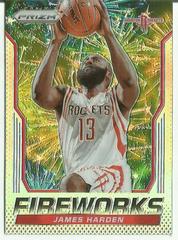 James Harden [Prizm] Basketball Cards 2014 Panini Prizm Fireworks Prices