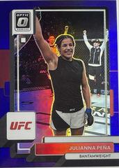 Julianna Pena [Purple] #8 Ufc Cards 2023 Panini Donruss Optic UFC Prices