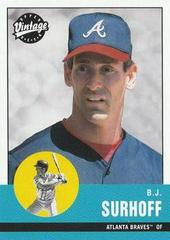 B.J. Surhoff #182 Baseball Cards 2001 Upper Deck Vintage Prices