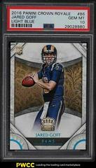 Jared Goff [Light Blue] Football Cards 2016 Panini Crown Royale Prices