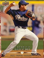 Tadahito Iguchi #448 Baseball Cards 2008 Upper Deck First Edition Prices