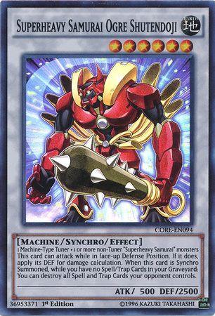 Superheavy Samurai Ogre Shutendoji [1st Edition] CORE-EN094 YuGiOh Clash of Rebellions