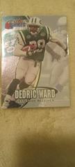 Dedric Ward #8 Football Cards 2000 Fleer Gamers Prices