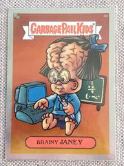 Brainy JANEY [Silver] #4a 2003 Garbage Pail Kids Prices