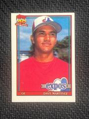 Dave Martinez #24 Baseball Cards 1991 Topps Micro Prices