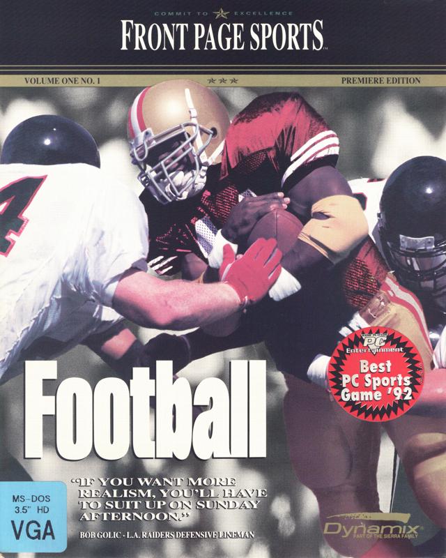 Front Page Sports: Football PC Games