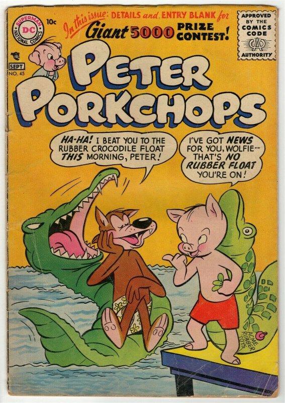 Peter Porkchops #45 (1956) Comic Books Peter Porkchops