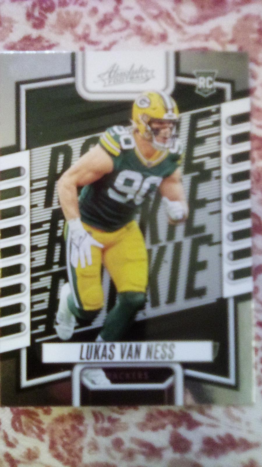 Lukas Van Ness Ungraded 2023 Panini Absolute