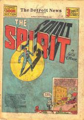 Spirit #9/22/1940 (1940) Comic Books Spirit Prices