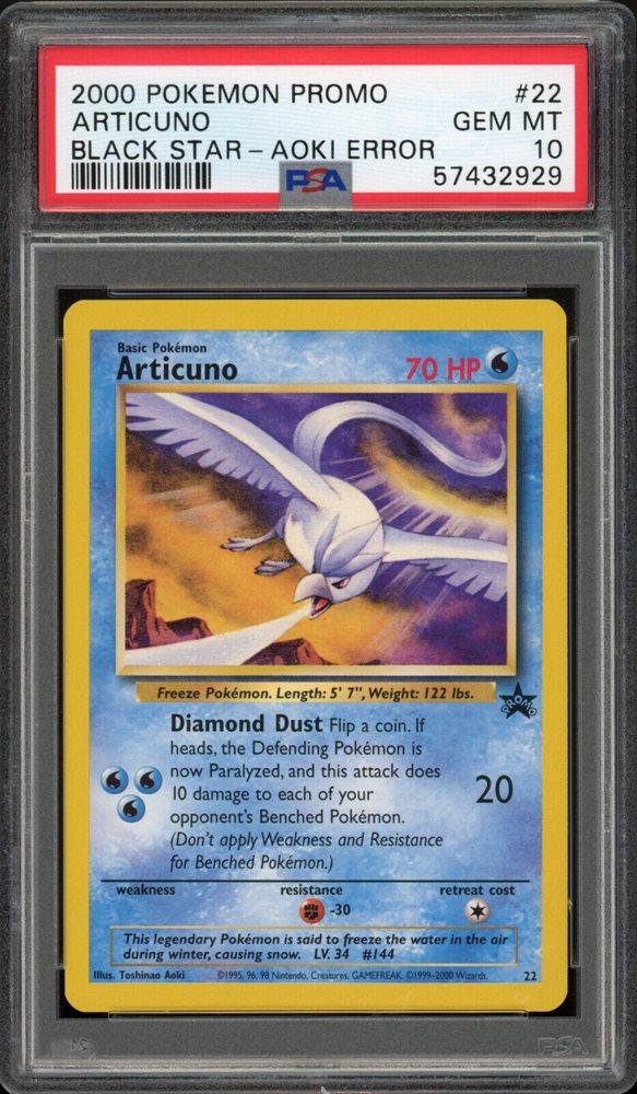 Articuno [Aoki Error] #22 Pokemon Promo