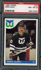 Mike Zuke Hockey Cards 1985 Topps Prices