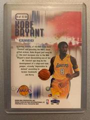 Back | Kobe Bryant Basketball Cards 1999 Fleer Focus Soar Subject