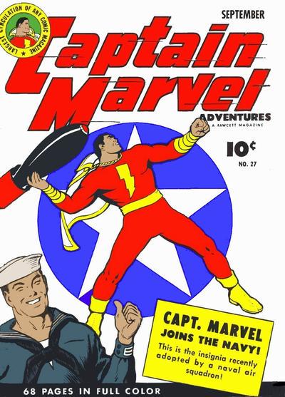 Captain Marvel Adventures #27 (1943) Comic Books Captain Marvel Adventures