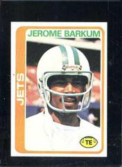 Jerome Barkum Football Cards 1978 Topps Prices