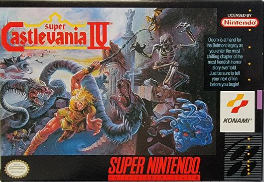 Super Castlevania IV Cover Art