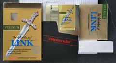 Box, Cartridge Manual, Sleeve And Styrofoam  | Zelda II The Adventure of Link NES