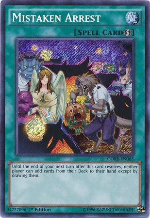 Mistaken Arrest [1st Edition] CORE-EN065 YuGiOh Clash of Rebellions