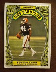 1,000 Yard Club | Earnest Byner Football Cards 1986 Topps 1000 Yard Club