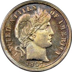 1897 Coins Barber Dime Prices