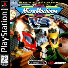 Micro MACHINES V3 Platinum Sony Playstation PSONE PS1 giocoPAL 